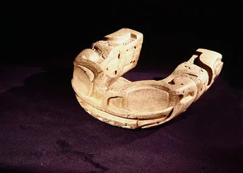 Frog Yoke Used in Ceremonial Ballgames, El Tajin